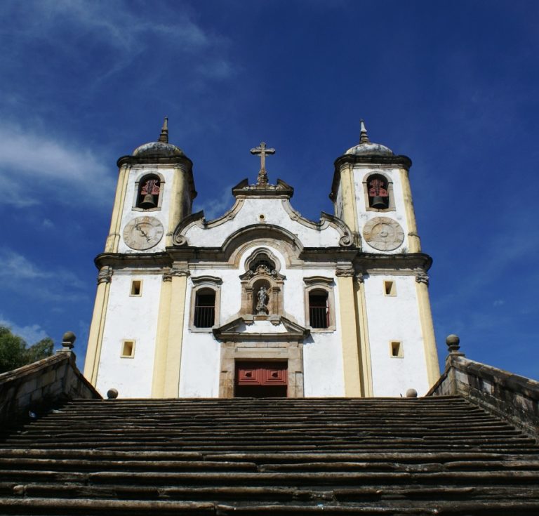 Ouro Preto Igreja De Santa Efig Nia Imagem Unesp Ipatrim Nio